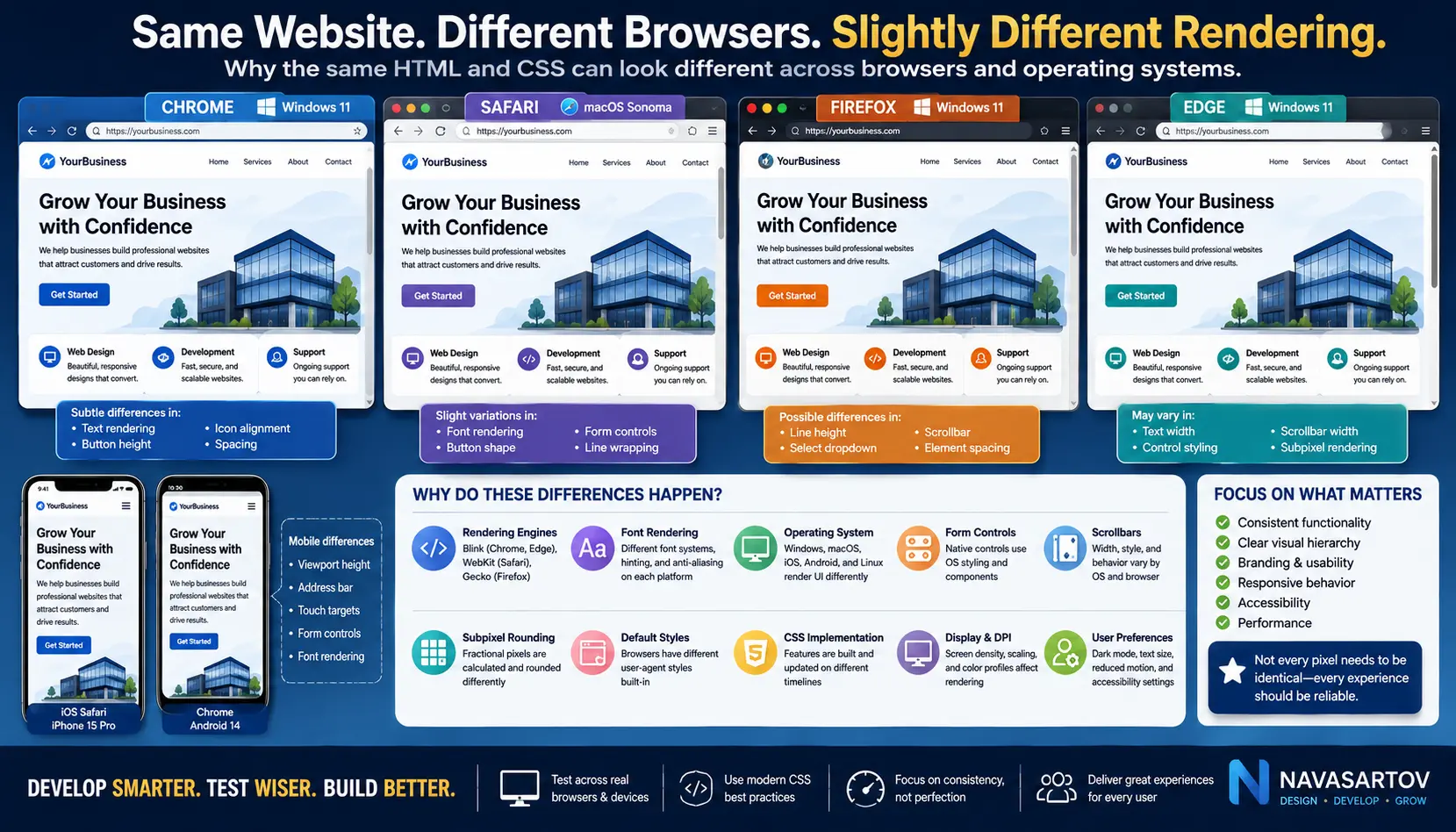 Website Looks Different Browsers Operating Systems