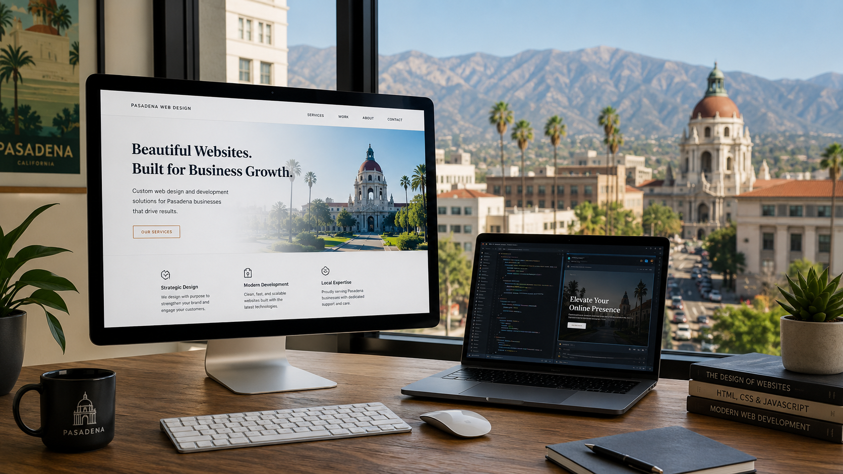 Pasadena Website Design Development Business Web Services