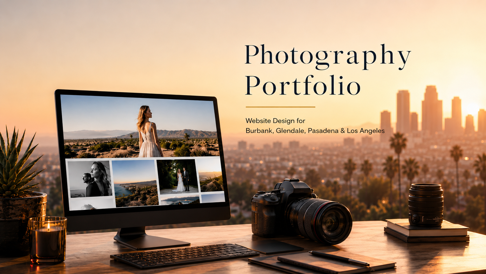 Photography Portfolio Website Design Burbank Glendale Pasadena Los Angeles