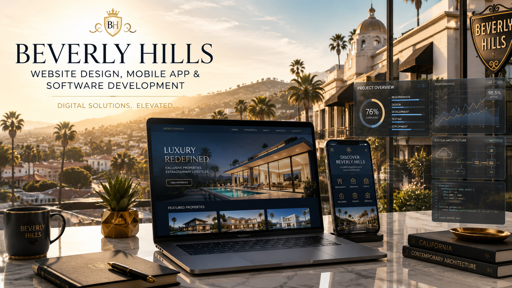 Beverly Hills Website Design Mobile App Software Development