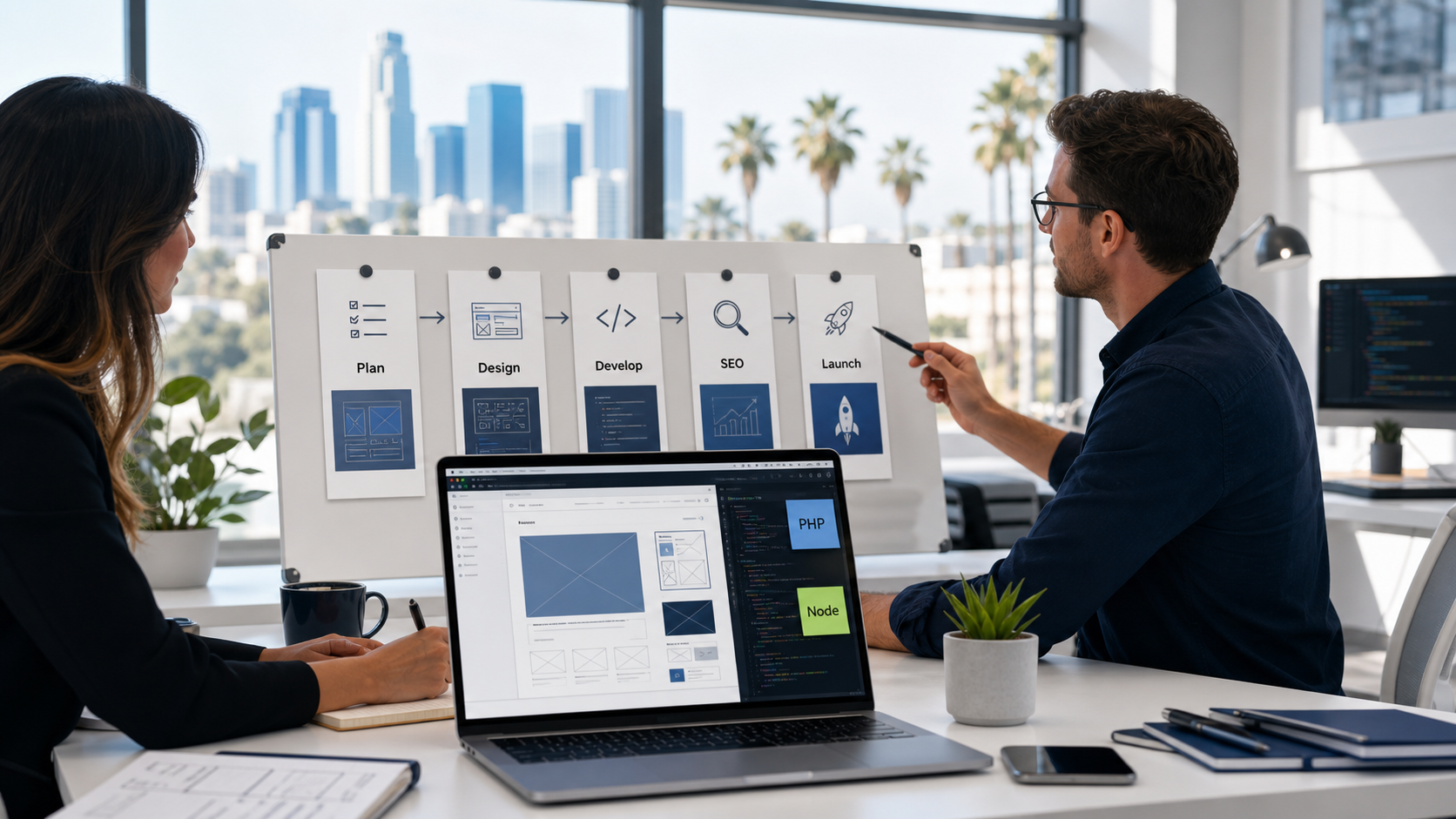 How To Create A Website Process Phases Tech